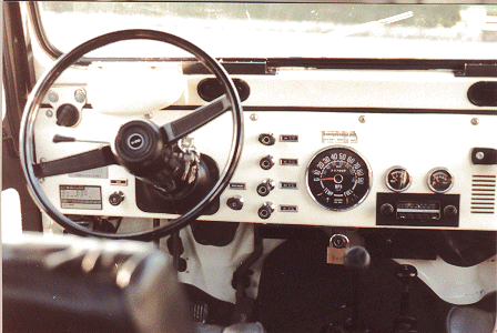 Dashboard Jeep 1981