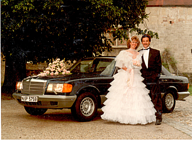 W126 Hochzeit